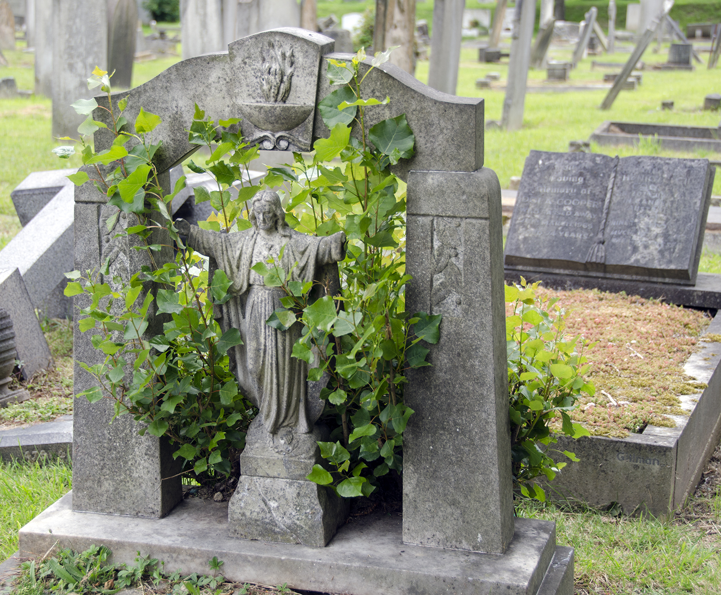 2016-07-13-Wandsworth_Wandsworth-Cemetery_Summer_Details