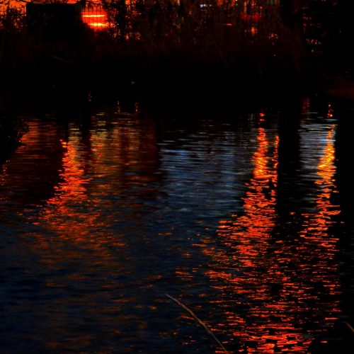 20170114_Hackney_Lower-Clapton-Pond_Evening-Reflections