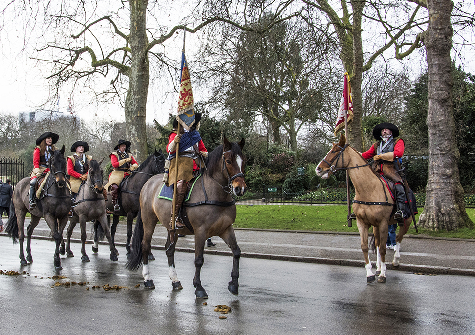 20170129_Westminster_St-Jamess-Park_Annual-March-by-King-Charles-the-Firsts-Army