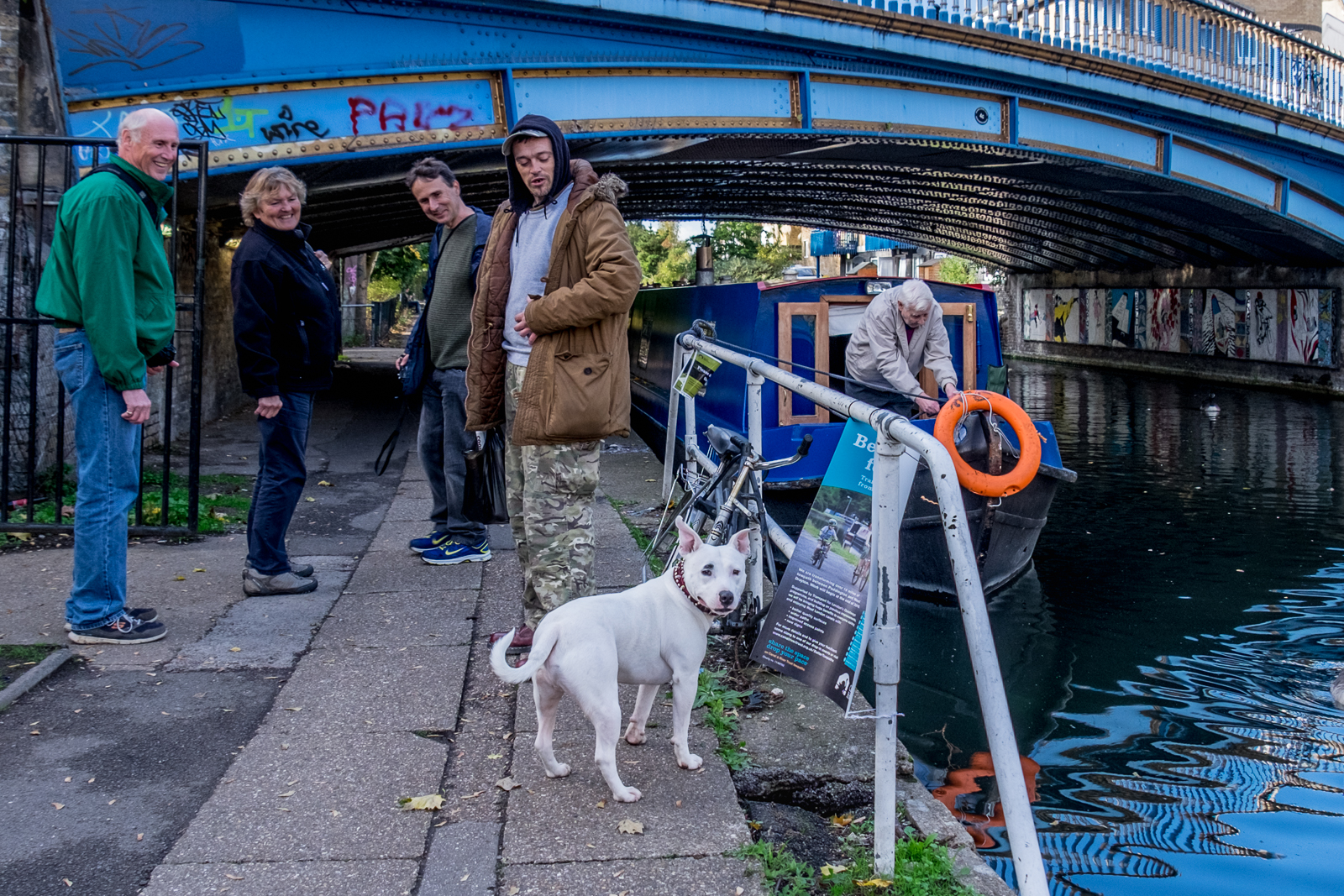 20161018_Westminster_Grand-Union-Canal-Maida-Hill_English-Bull-Terrier